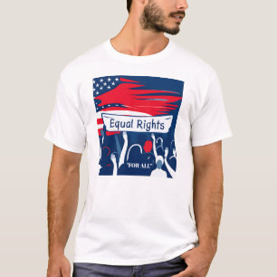 STAND HEUTE DEN T - Shirt "Gleichberechtigung" AUF