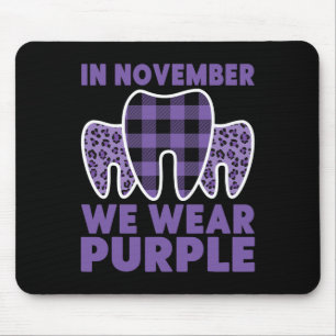 Stand im November tragen wir Lila Heimerheimer Awa Mousepad