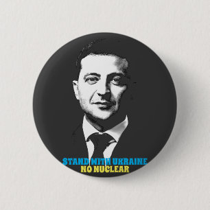 STAND MIT DER UKRAINE BUTTON