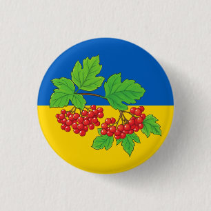 Stand mit der Ukraine Schaltfläche Kalyna (vibur Button
