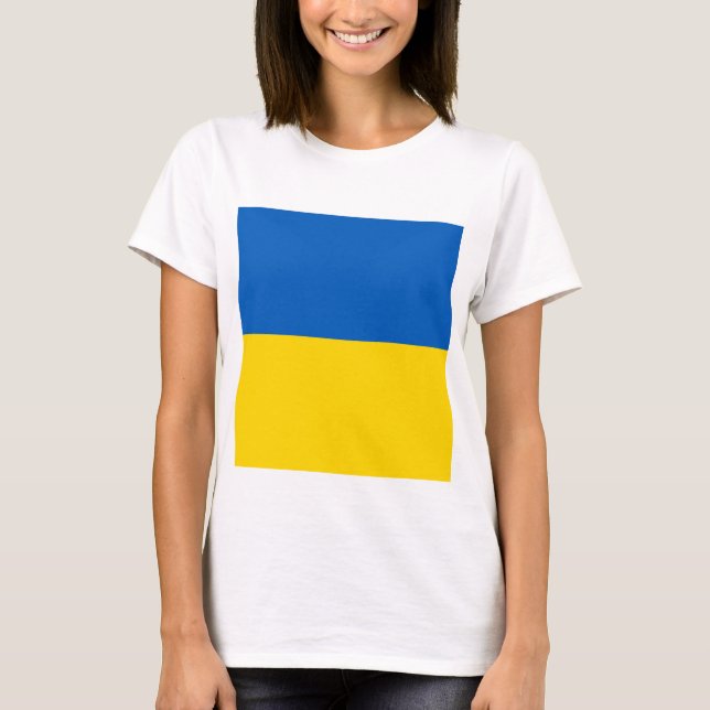 STAND MIT DER UKRAINE! T-Shirt (Vorderseite)