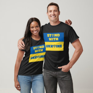 Stand mit der Ukraine T-Shirt