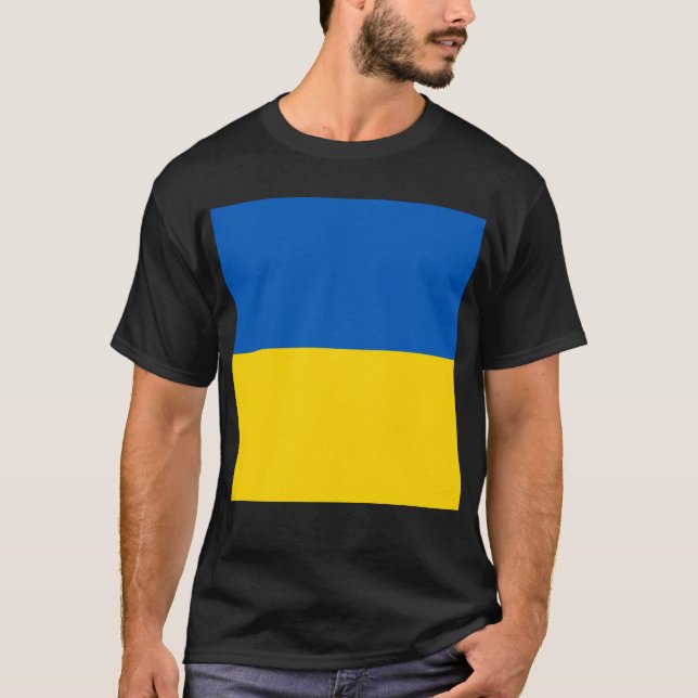 STAND MIT DER UKRAINE! T-Shirt (Vorderseite)