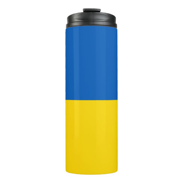 STAND MIT DER UKRAINE! THERMOSBECHER (Vorderseite)