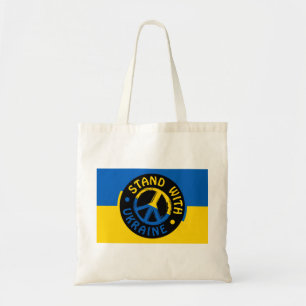Stand mit der Ukraine Tottasche Tragetasche