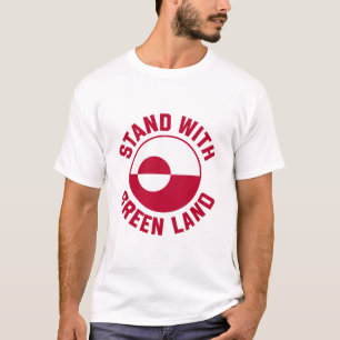 Stand mit Grönland T-Shirt