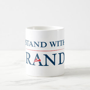 Stand mit Rand Kaffeetasse