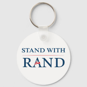 Stand mit Rand Schlüsselanhänger