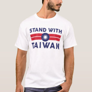 Stand mit Taiwan T-Shirt
