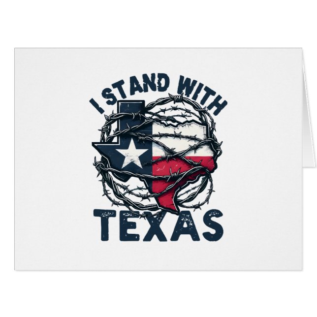 Stand mit Texas (Vorderseite (Horizontal))