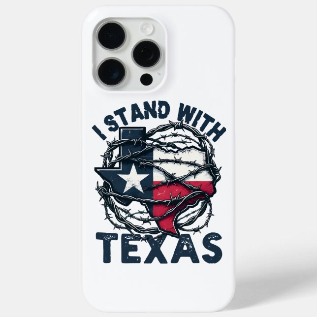 Stand mit Texas Case-Mate iPhone Hülle (Rückseite)