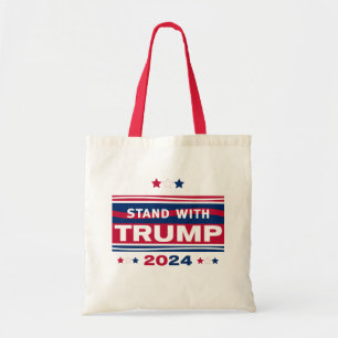 Stand mit Trump~2024~MAGA Tragetasche