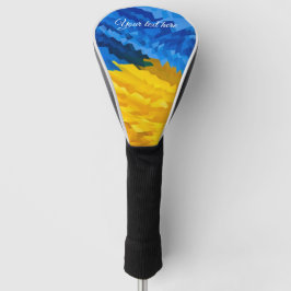 Stand mit Ukraine Golf Head Cover Headcover