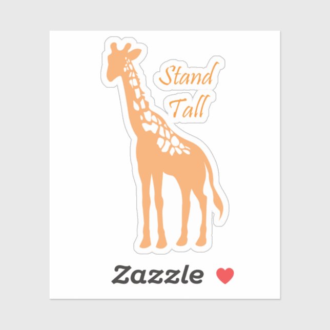 Stand Tal Aufkleber (Blatt)