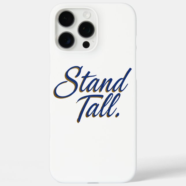Stand Tal iPhone 16 Pro Max Hülle (Rückseite)