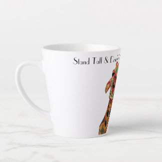 Stand Tall Giraffe Tasse Kaffee