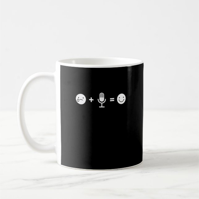 Stand-Up Comedy macht glückliches, lustiges Gesche Kaffeetasse (Links)