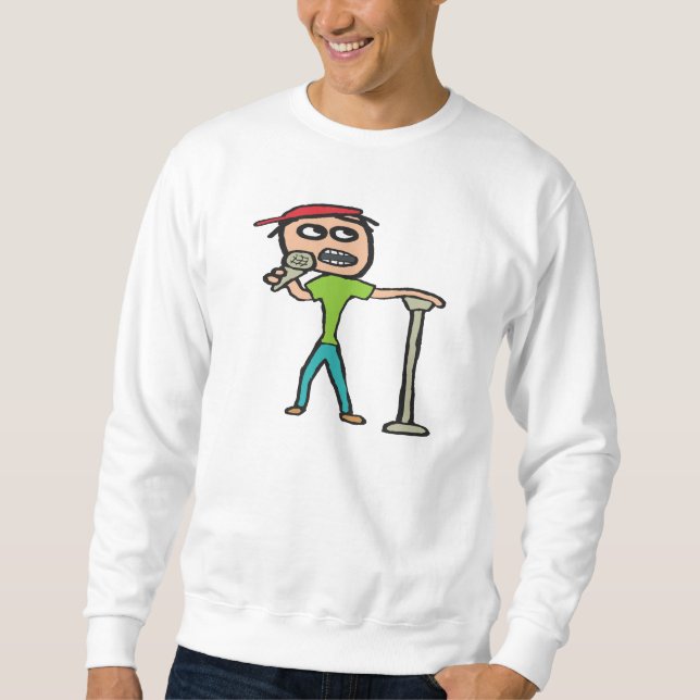 Stand-up-Comedy Sweatshirt (Vorderseite)
