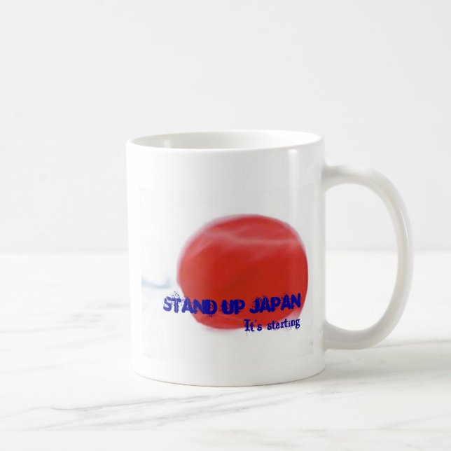 STAND UP JAPAN by dakeayana Kaffeetasse (Rechts)