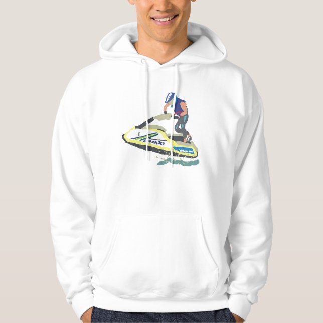 Stand Up Jet Ski SuperJet Hoodie (Vorderseite)