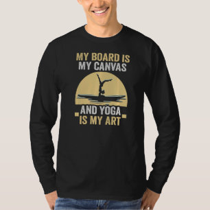Stand up Paddel mein Board ist meine Leinwand und T-Shirt