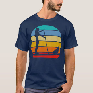 Stand Up Paddle Board Frenchie T-Shirt