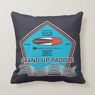 Stand Up Paddle Poster Kissen