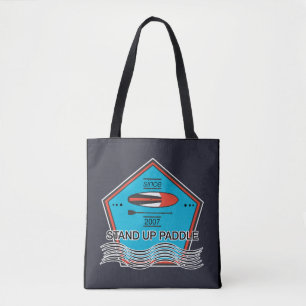 Stand Up Paddle Poster Tasche