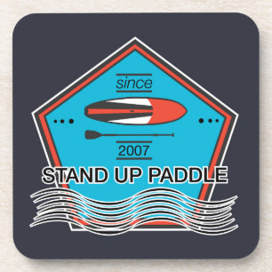 Stand Up Paddle Poster Untersetzer