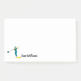 Stand-up Paddleboarding Post-it Klebezettel