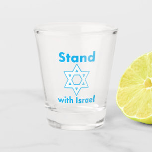 Stand zu Israel - Heiliges jüdisches Land Schnapsglas