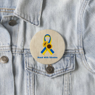 Stand zur Unterstützung der Ukraine  Button