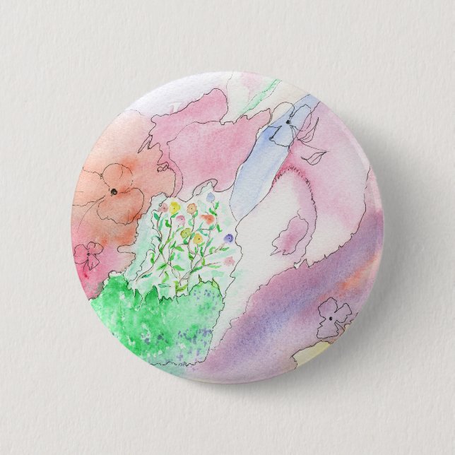 Standard 2 1/4" runder Knopf mit Entwurf Button (Vorderseite)