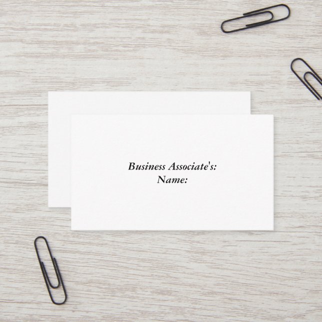 Standard 3,5"" StandardmattVisitenkarte x2.0 Visitenkarte (Vorderseite/Rückseite Beispiel)