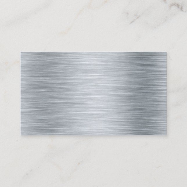 Standard 3,5" x 2,0" Visitenkarte-rostfreies Visitenkarte (Vorderseite)