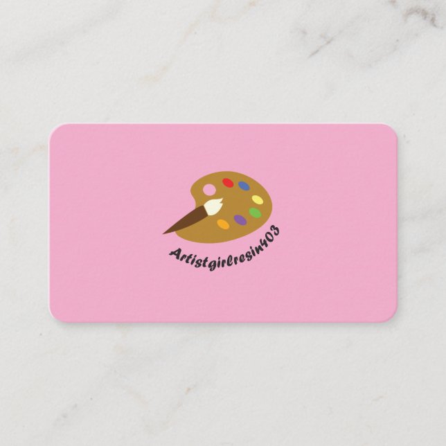 Standard, 3,5 Zoll x 2,0" Visitenkarte (Vorderseite)