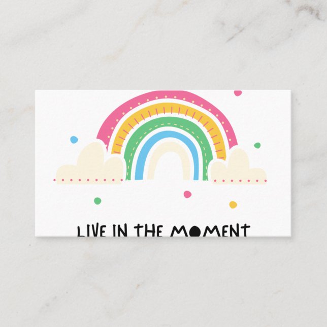 Standard, 3,5 Zoll x 2,0" Visitenkarte (Vorderseite)