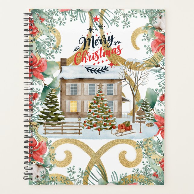 Standard (8,5 po x 11 po), Couverture dure, spiral (Devant)