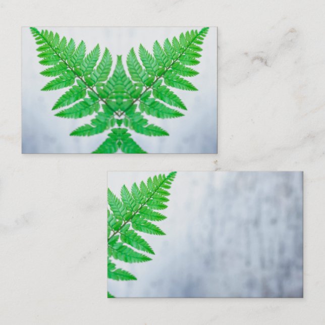 Standard, 8,5 x 5,5 cm Visitenkarte (Vorne/Hinten)