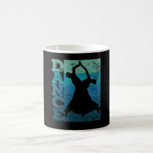 Standard Dance Dancing Couple Quickstep Kaffeetasse