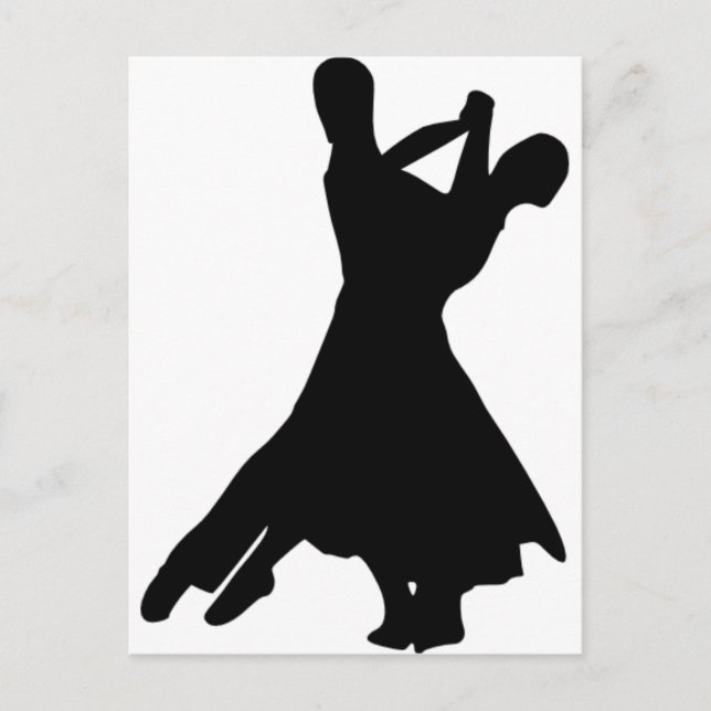 Standard Dance Postkarte (Vorderseite)