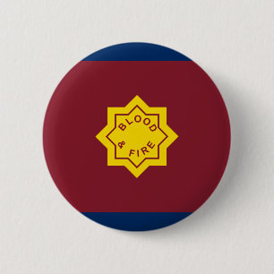 Standard der Heilsarmee, religiöse Flagge Button