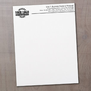Standard Geschäftsbuchstaben mit Logo Briefbogen