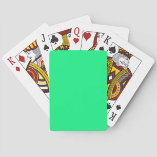 Standard-Index-Playing CRDS Solid Neon Green Spielkarten