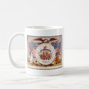 Standard Kaffee - Vintage Anzeige Kaffeetasse