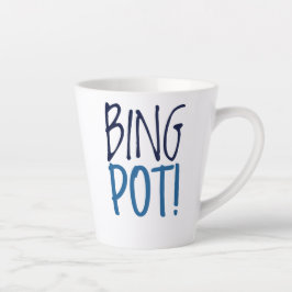 Standard Latte Tasse - Bing Pot!