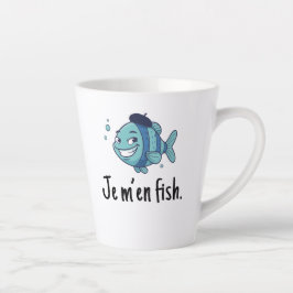 Standard Latte Tasse - Mir doch egal