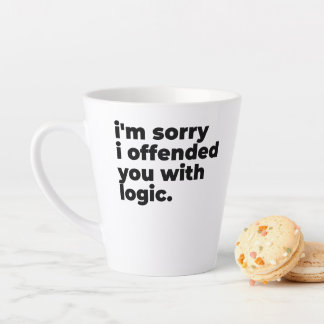 Standard Latte Tasse - Tut mir leid, ich habe dich