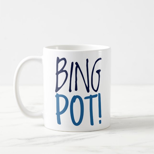 Standard Mug - Bing Pot! Kaffeetasse (Links)
