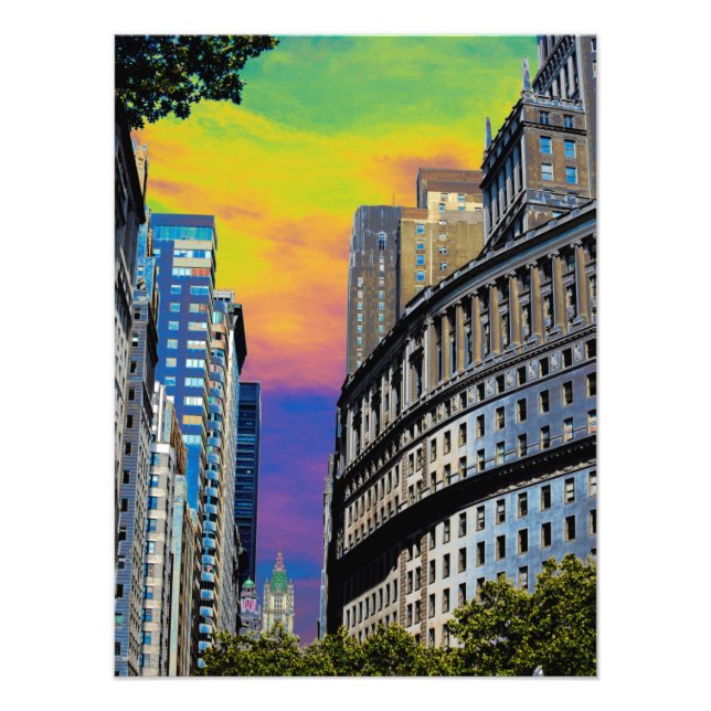 Standard Oil Gebäude New York City USA Poster (Vorne)